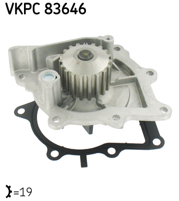 SKF Wasserpumpe VKPC 83646